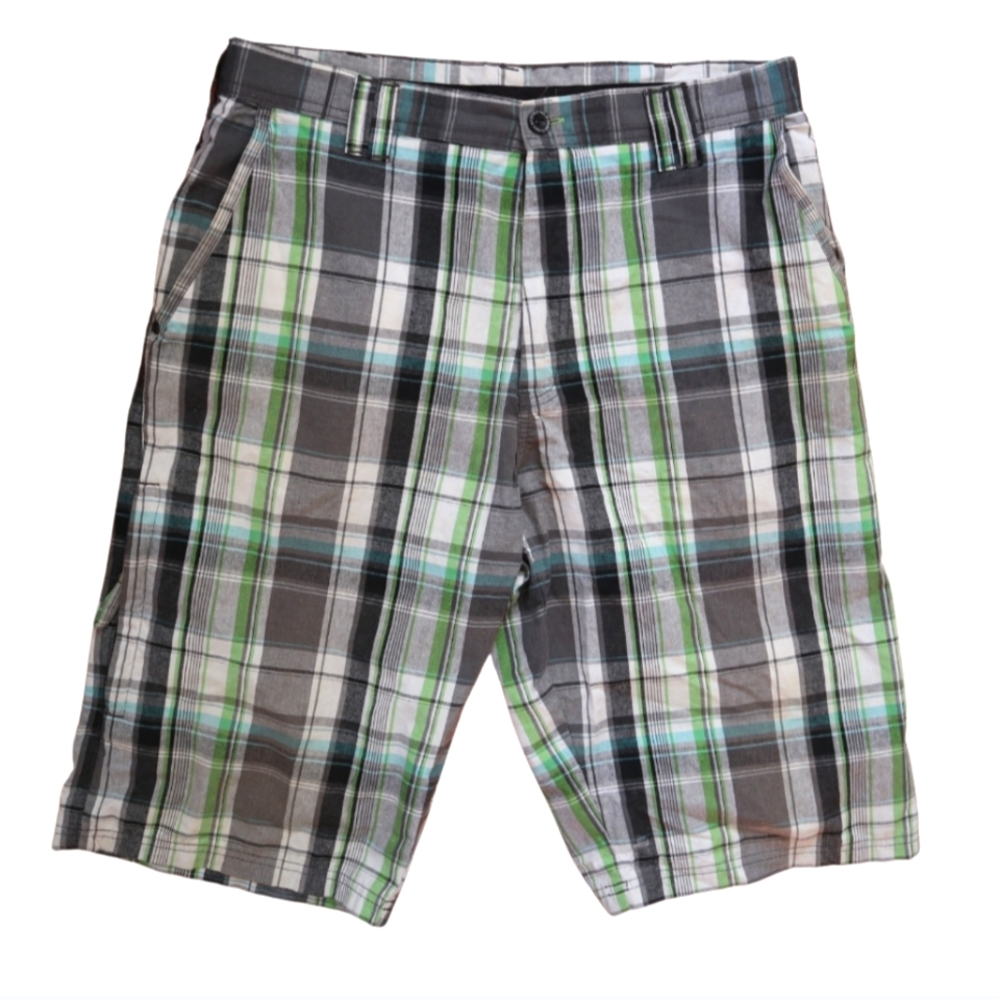 Men's Burnside Plaid Print Shorts